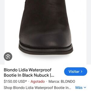 Blondo Women's Black Waterproof Bootie
